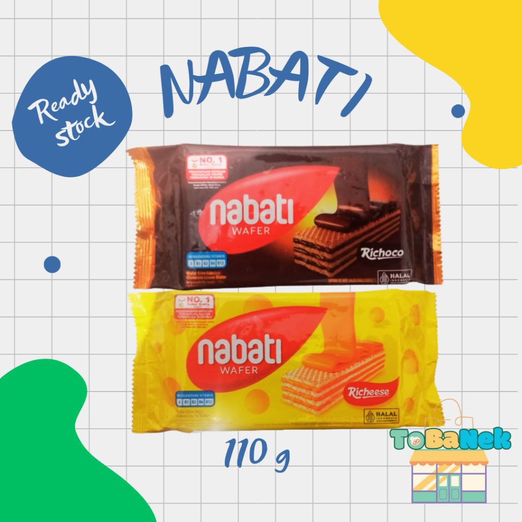 

Wafer Nabati 110g Nabati Richoco nabati recheese