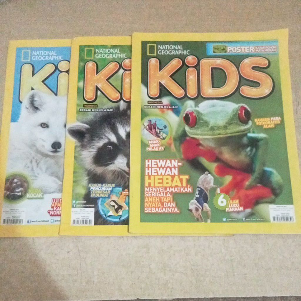 Majalah NATIONAL GEOGRAPHIC Kids Random