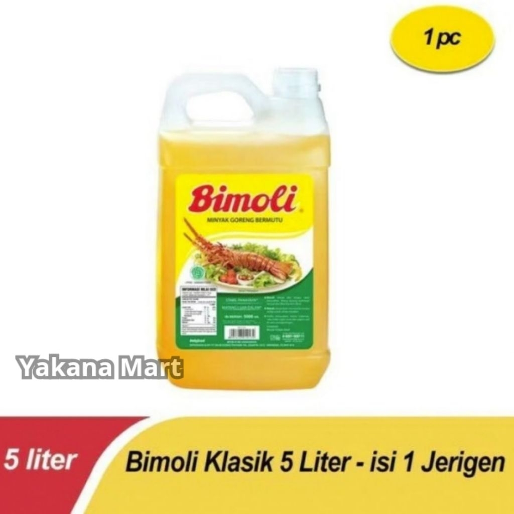 

Minyak Goreng Bimoli 5 Liter
