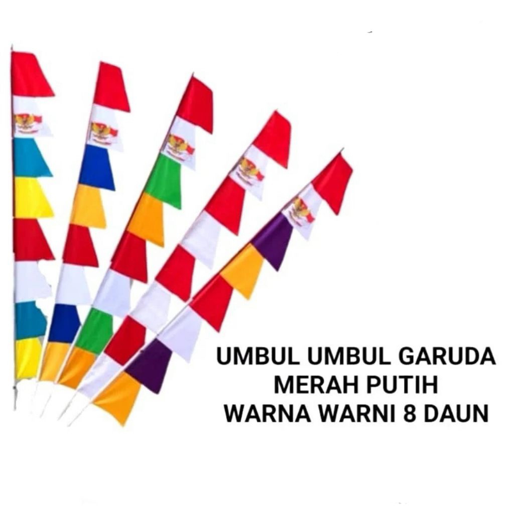 Bendera Umbul Umbul Garuda 8 Mata