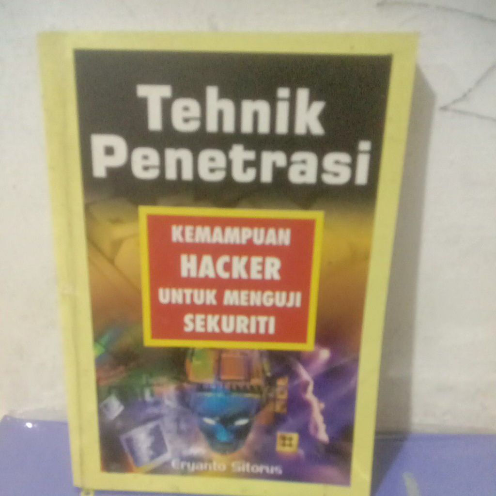 buku teknik penetrasi kemampuan hacker