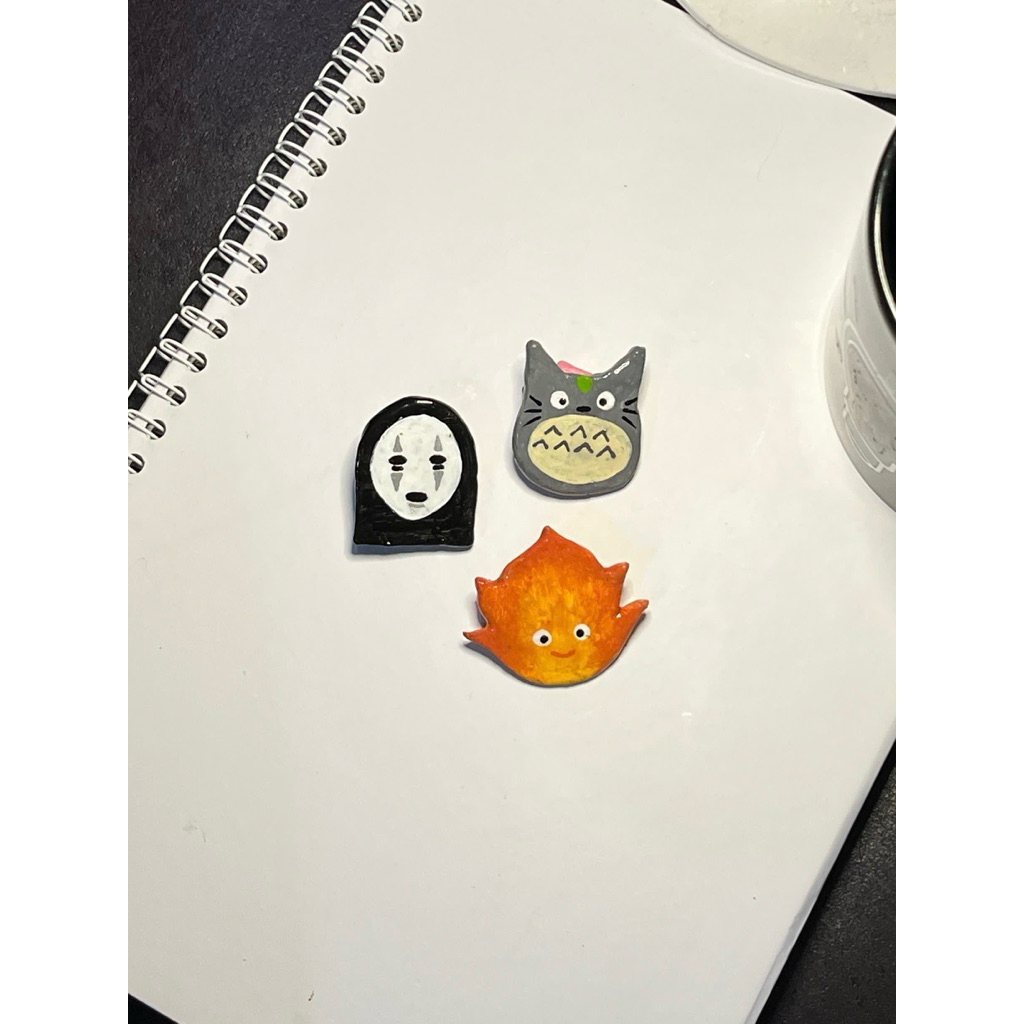 Ghibli Pin Clay