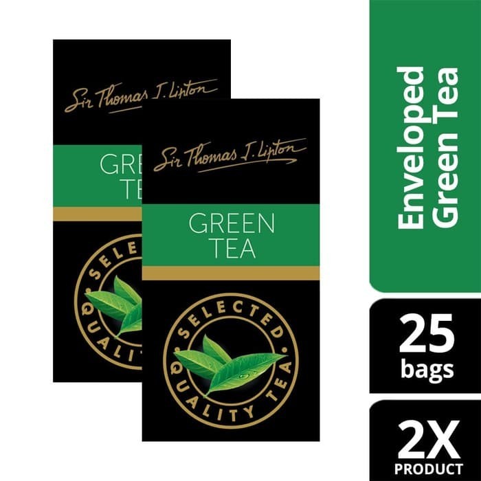 

Lipton Green Tea Stl 25x2g Twin Pack