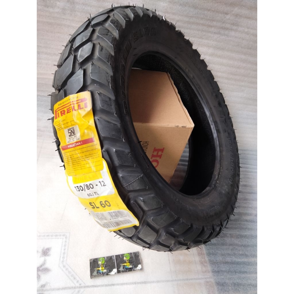 Ban luar Pirelli 130/80-12 130 80 ring 12 original made in brazil