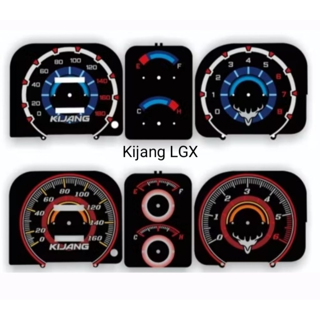 Kijang LGX - KRISTA - KAPSUL Variasi panel speedometer
