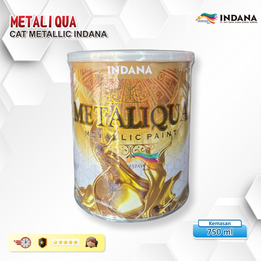 Cat Emas Cat Metaliq Cat Metaliqua 750cc campuran air