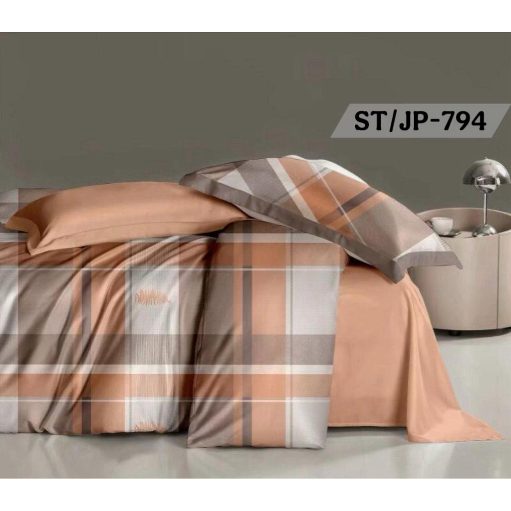 Kain sprei katun jepang "Abstrak Colourful "