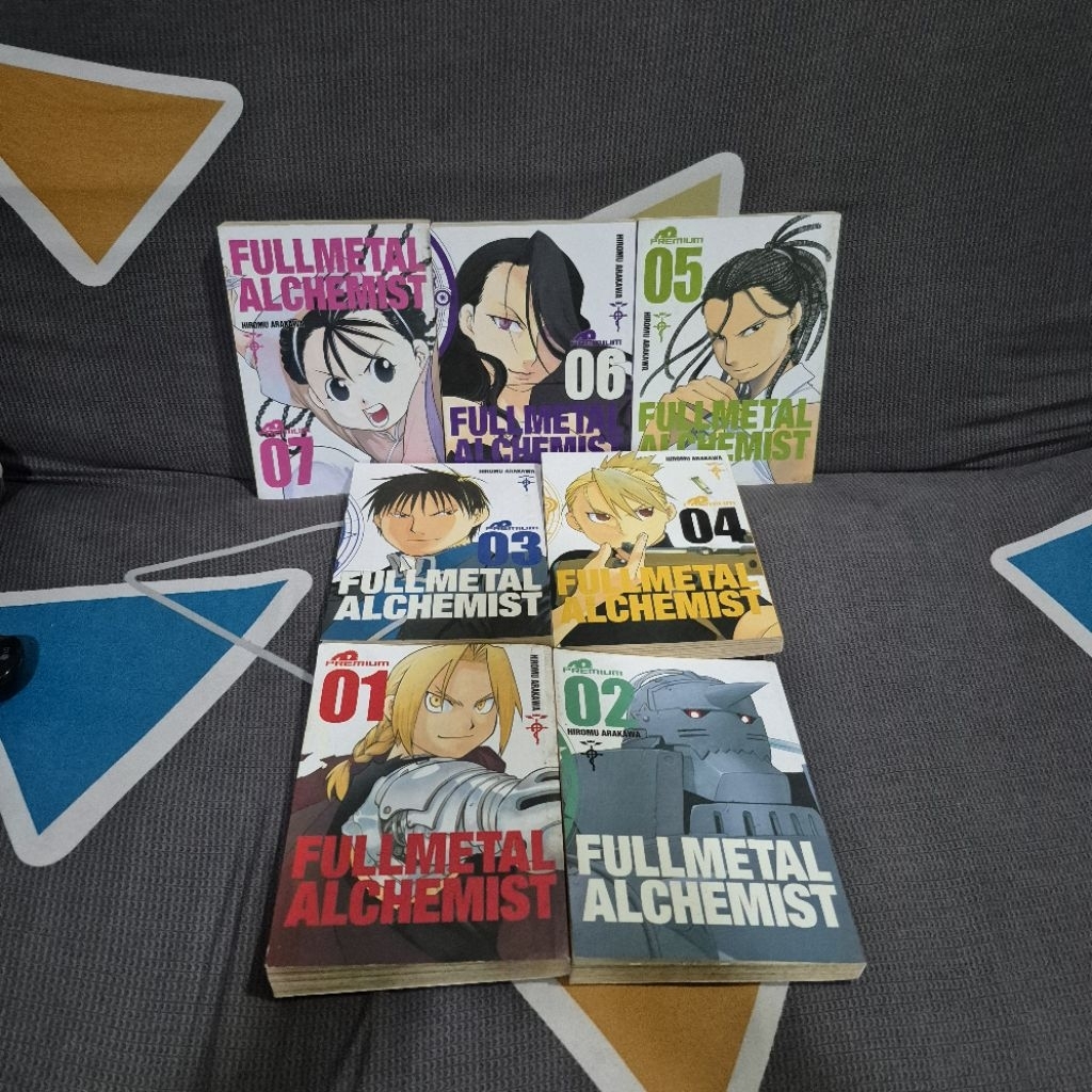 Komik Fullmetal Alchemist Premium Vol 1 2 3 4 5 6 7 Satuan Hiromu Arakawa Full Metal