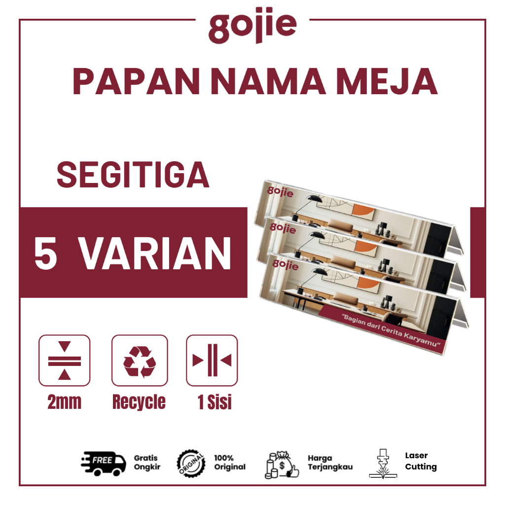

AKRILIK PAPAN NAMA MEJA l PAPAN NAMA MEJA PANITIA