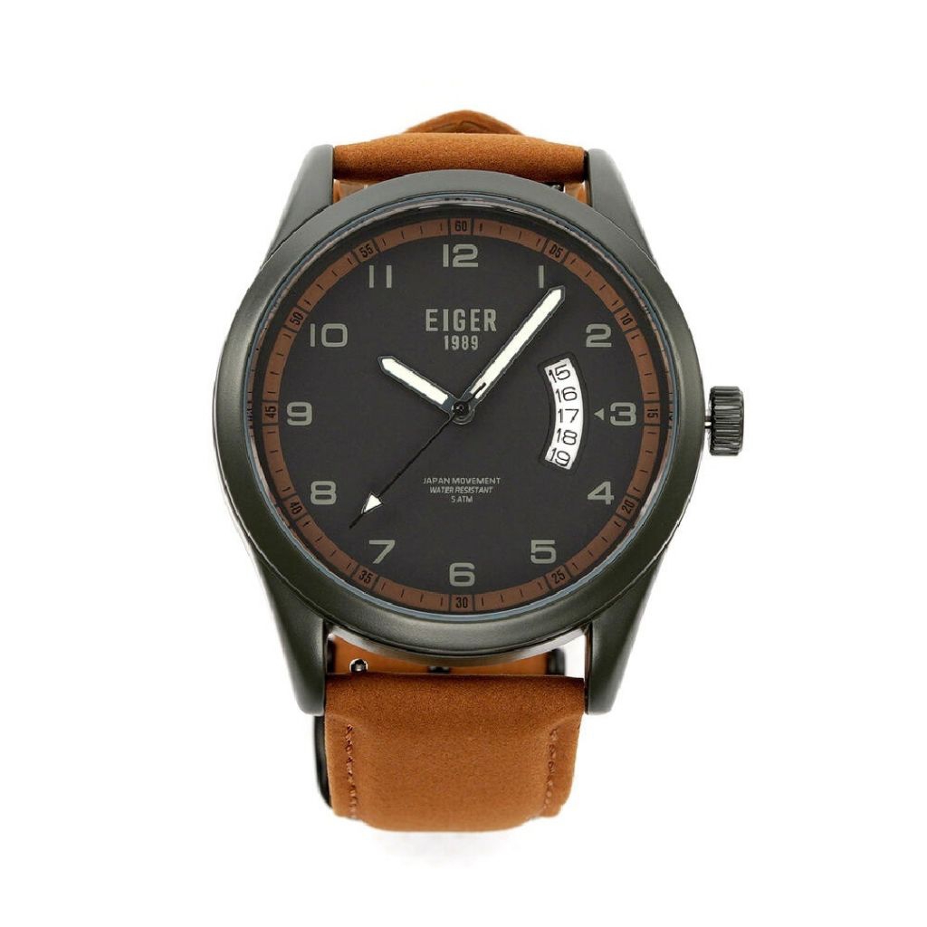 EIGER VERDON LAW WATCH DARK GREY