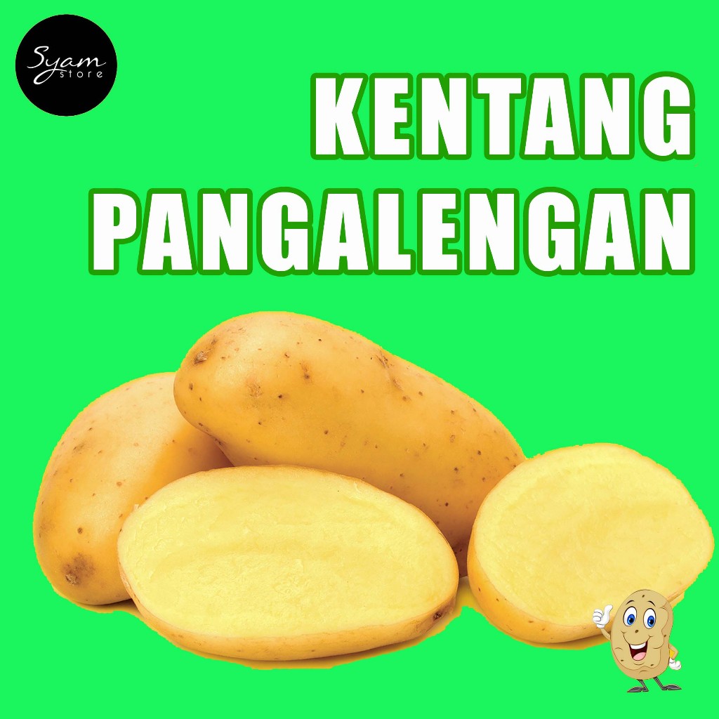 

KENTANG PANGALENGAN SEGAR BESAR 500g/1kg