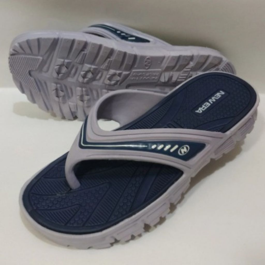 sandal pria new era karet jepit