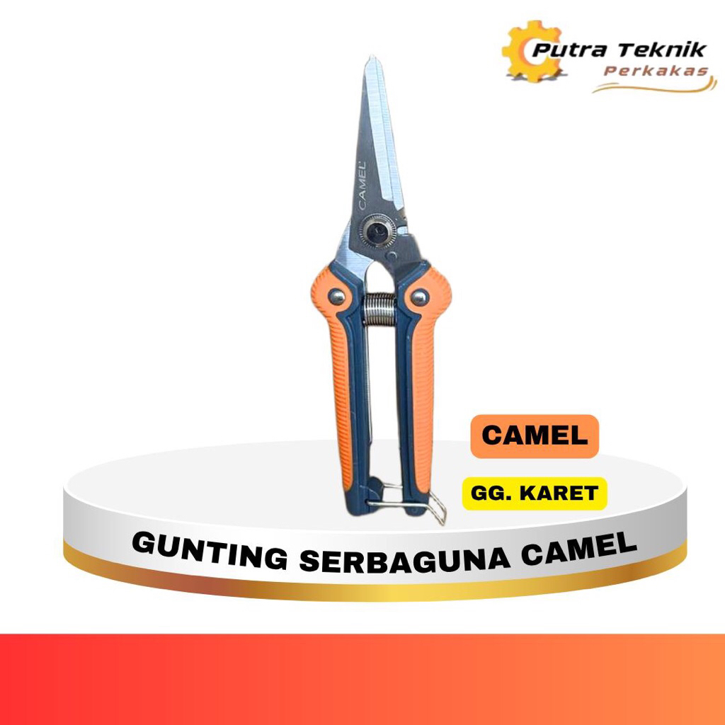 

GUNTING SERBAGUNA CAMEL GG KARET (062400122)