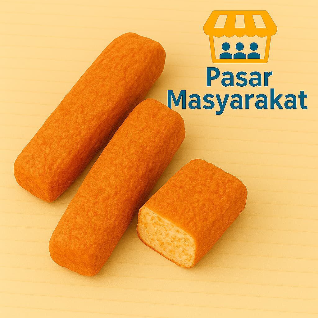 

Oncom Panjang Segar Pasar.Masyarakat