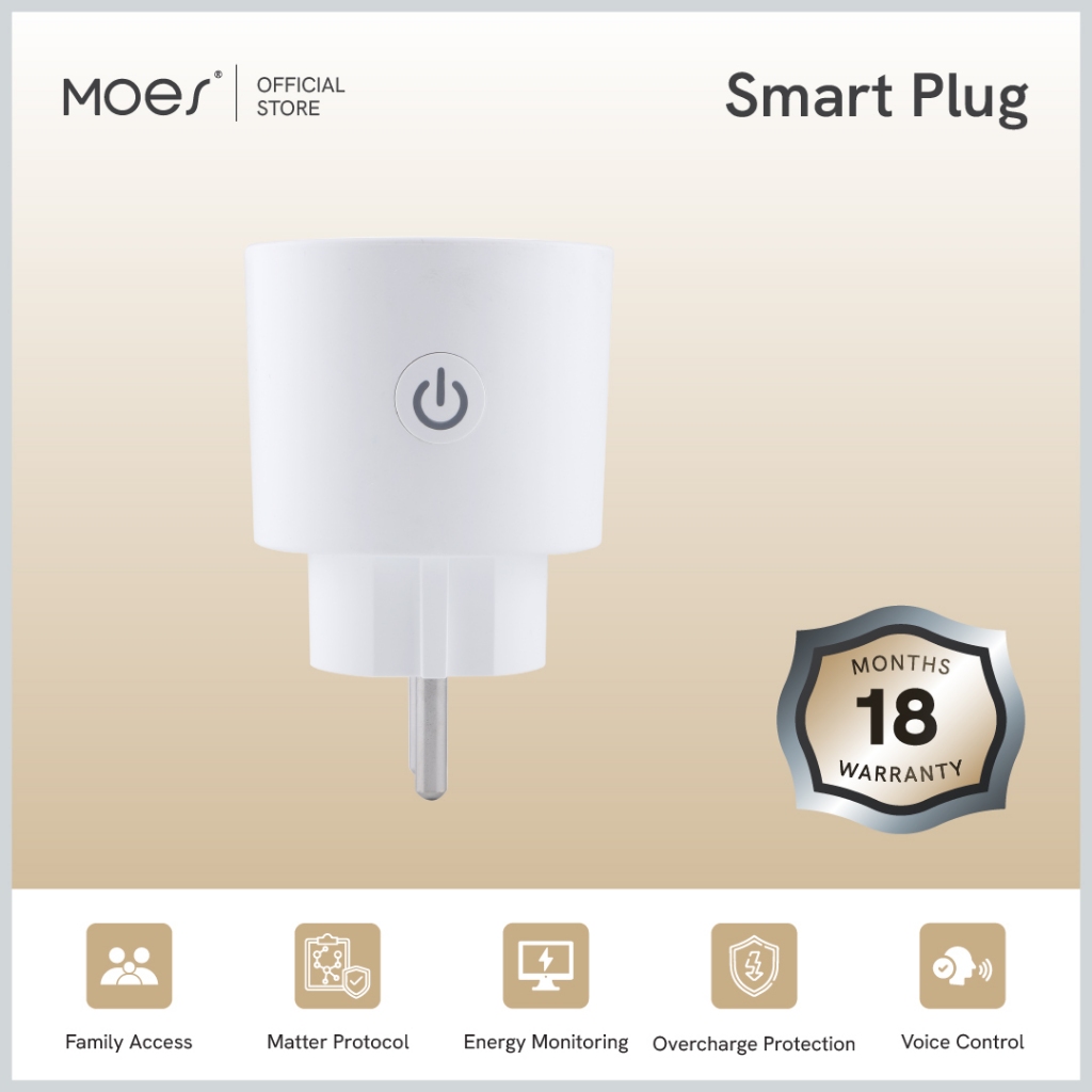 Moes Smart PLUG Wifi Colokan/Stop Kontak/Tuya Smart Plug/Socket Plug Smart/Colokan smart home/Wifi S
