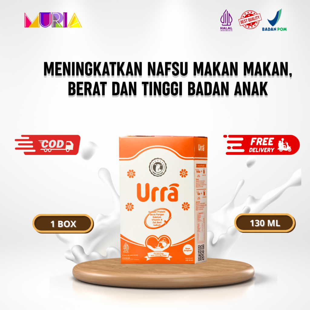 

Susu Urra Jawa Timur - Meningkatkan Nafsu Makan Dan Berat Badan Pada Anak