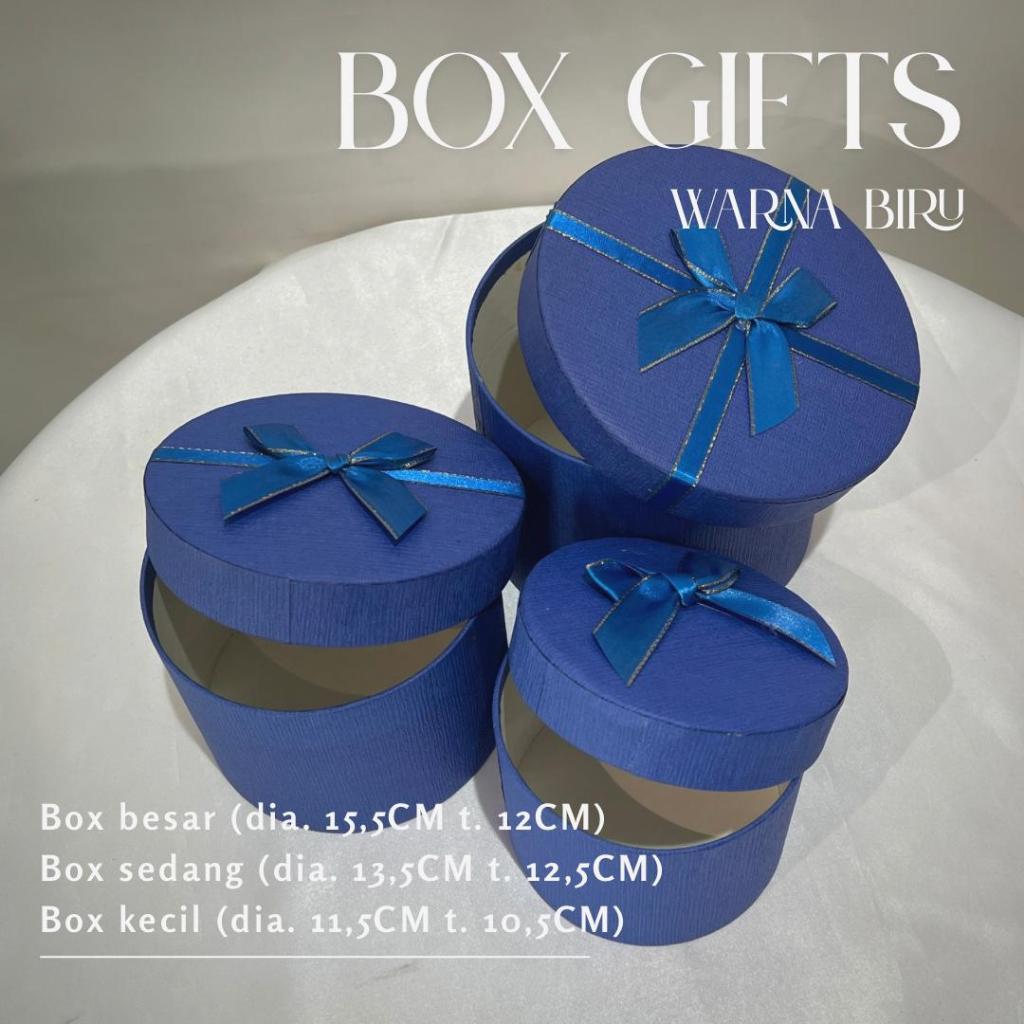 

Wadah Kado Berbentuk Bulat/ Gift Box