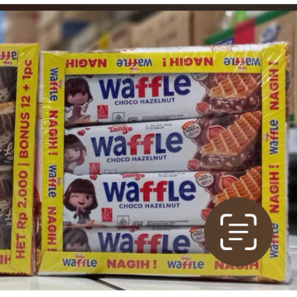 

Tango WAFFLE CHOCO Hazelnut 25GR BOX