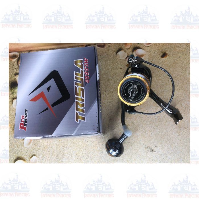 REEL DAIDO TRISULA SPIN SW PRO SERIES UKURAN 2000 REEL PANCING MANIA