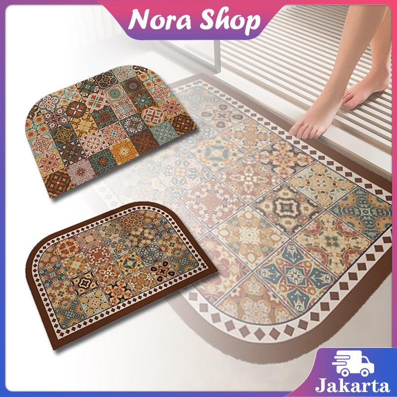 Keset Teras Rumah Depan Estetik Untuk Kamar Tidur Mandi Keset Anti Slip