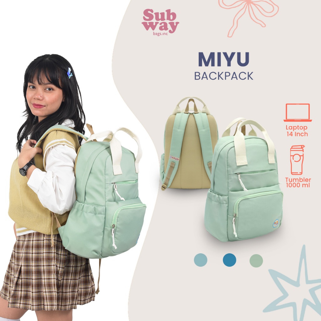 Subway - Tas Ransel Wanita - Miyu Backpack 22663