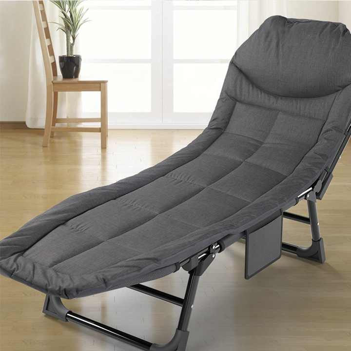 Kursi Santai Lipat Kursi Lantai Sandaran Kursi Tidur Kursi Panjang Lipat Portable