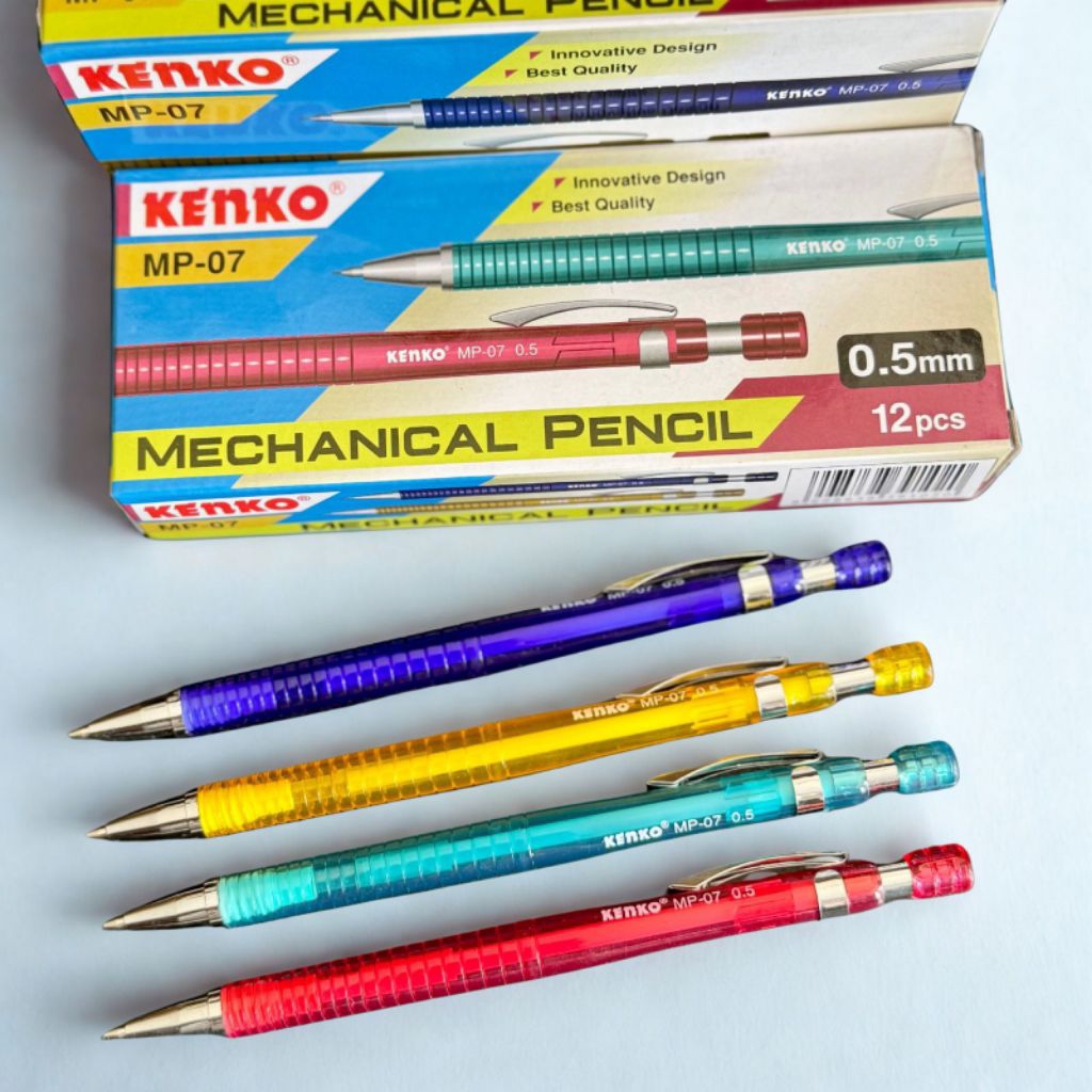 

[FREE BUBBLEWRAP] [SATUAN ECER] PENSIL MEKANIK KENKO MP-07 | PENSIL MECHANICAL KENKO MURAH | PENCIL