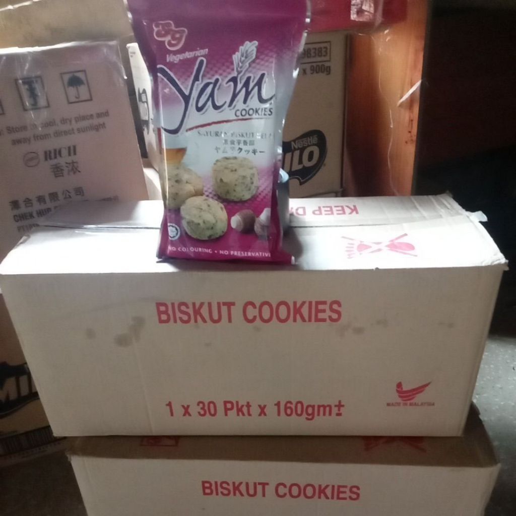 

sg yam cookies ORI MALAYSIA / dus