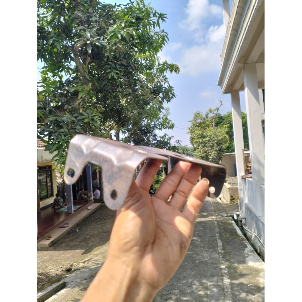 pangkon jok gl 100 dudukan pangkon plat jok gl 100