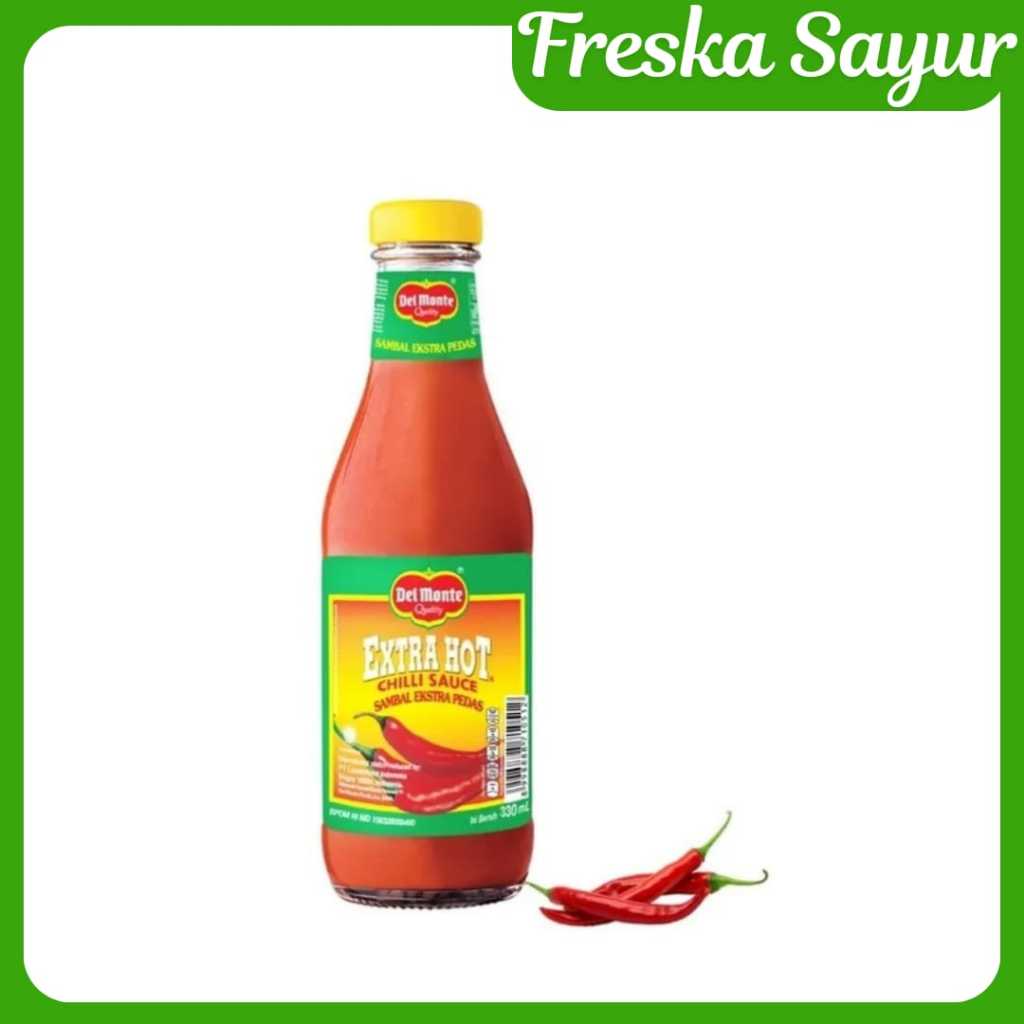 

Del Monte Sambal Extra Hot Chilli Sauce 330 ml I Pedas Nendang, Bikin Nagih