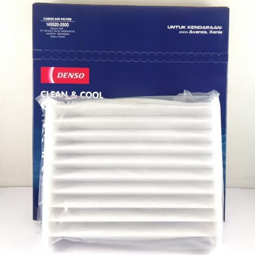 SARINGAN AC / FILTER AC KABIN MOBIL DAIHATSU XENIA 2008-2013 ORIGINAL DENSO