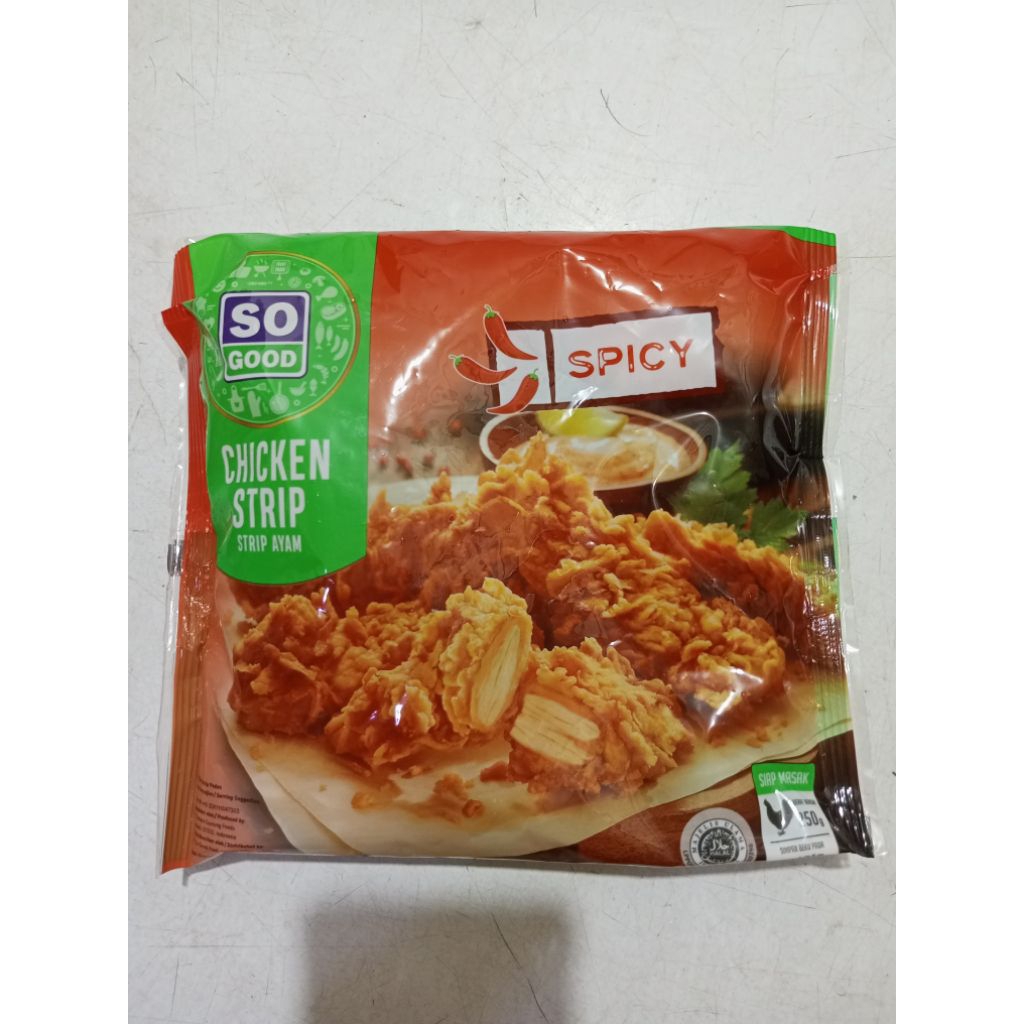 

So good chiken strip spicy 250gr