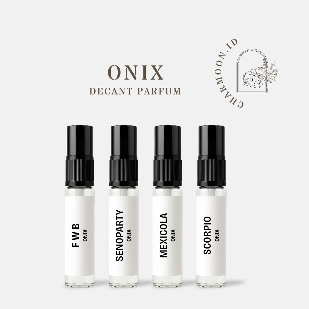 decant parfum onix - fwb, senoparty, mexicola, scorpio
