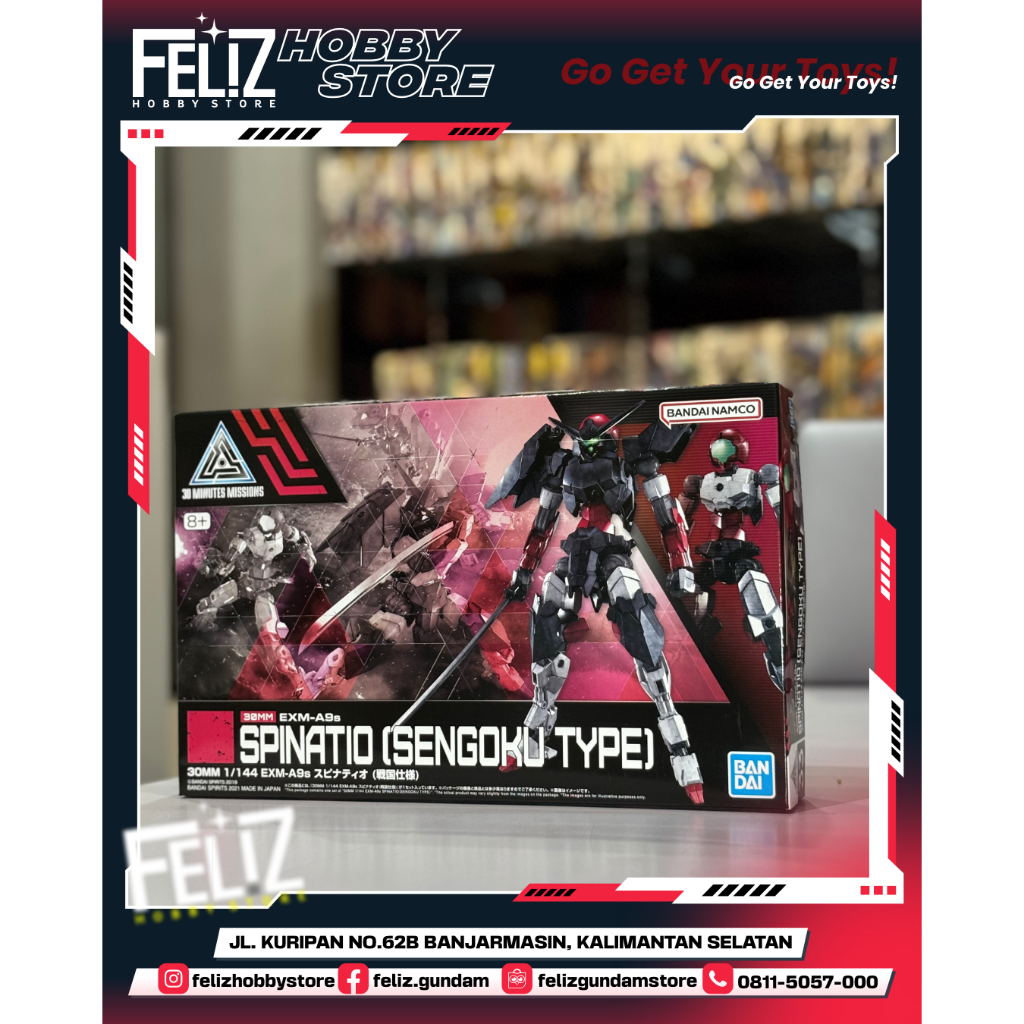 ( BANDAI ) 30MM 30 MINUTES MISSIONS eEXM-A9s SPINATIO (SENGOKU TYPE )