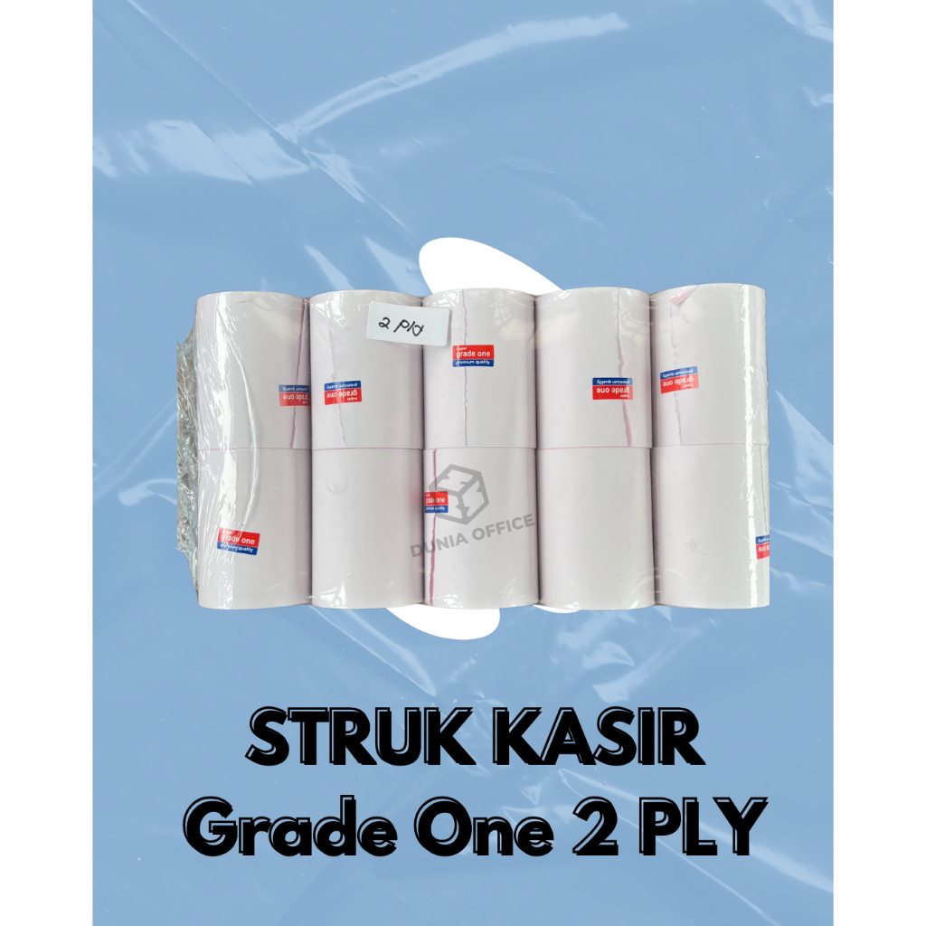 

Struk Kasir NCR 2PLY 75 x 65 Grade One (G1)