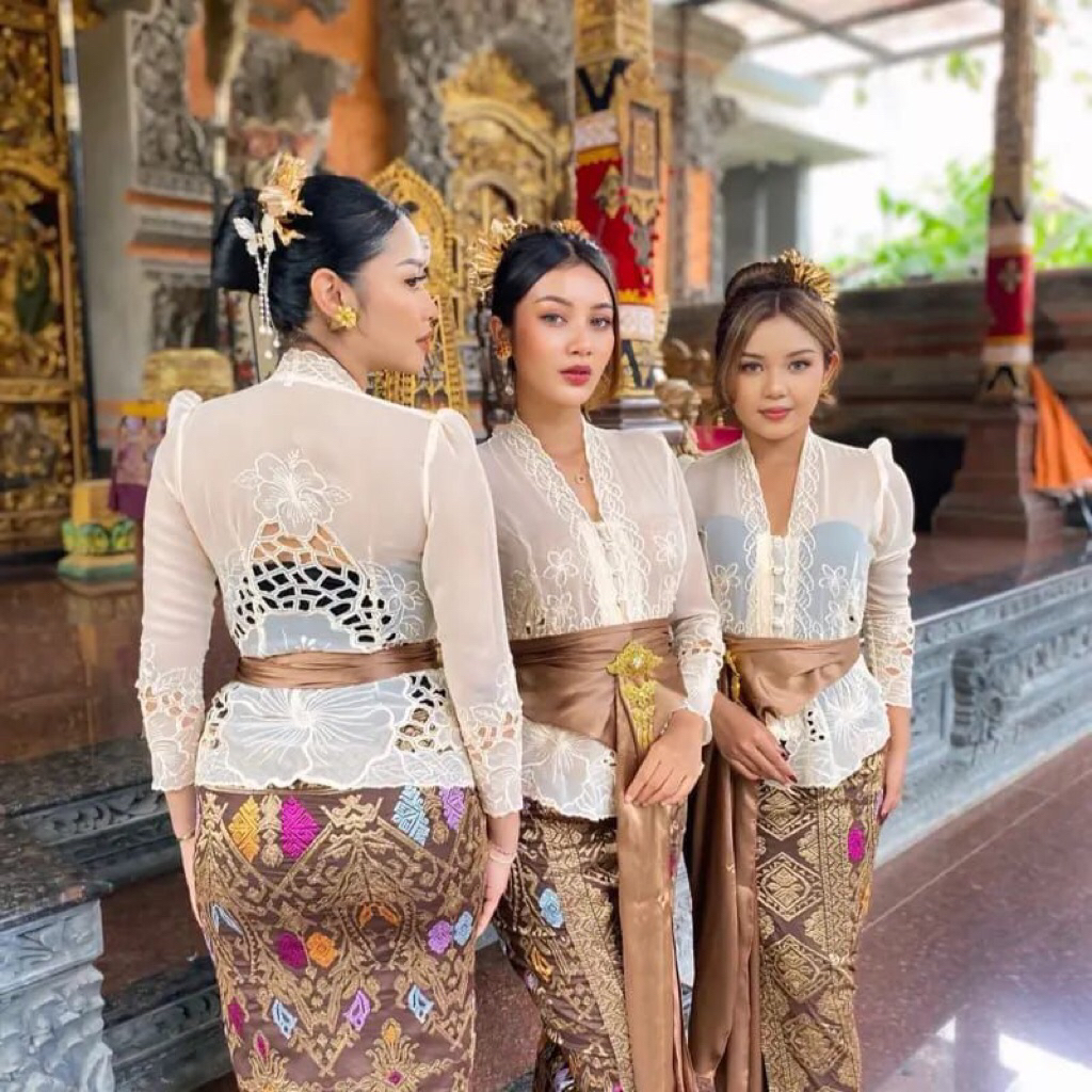 Kebaya bordir bali kebaya bali moderen kebaya murah kebaya putih promo kebaya bali
