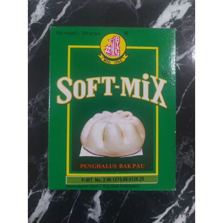 

[oddsolshop] pekanbaru/Big One Soft Mix Penghalus Bakpau 200GR Pelembut Bakpao Bak Pao Pau Kue Roti