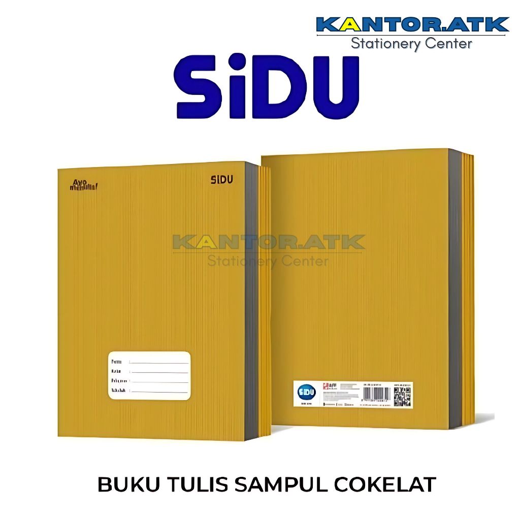 

Ay00! (10PC) BUKU TULIS Sidu Kraft 40LEMBAR / Sidu Kraft 40 Lembar Kwarto