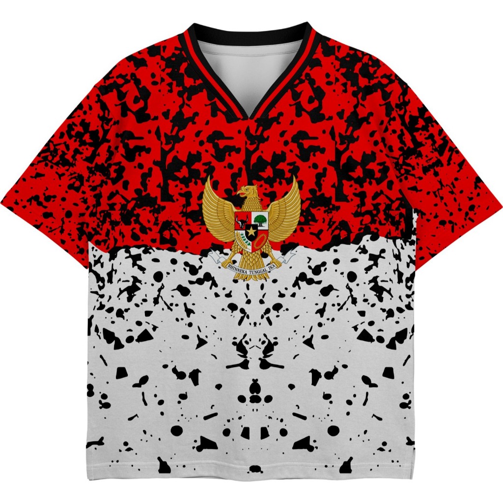 Jersey Kemerdekaan Indonesia / Kaos Kemerdekaan Indonesia / Baju 17 Agustus / Jersey Timnas Indonesi