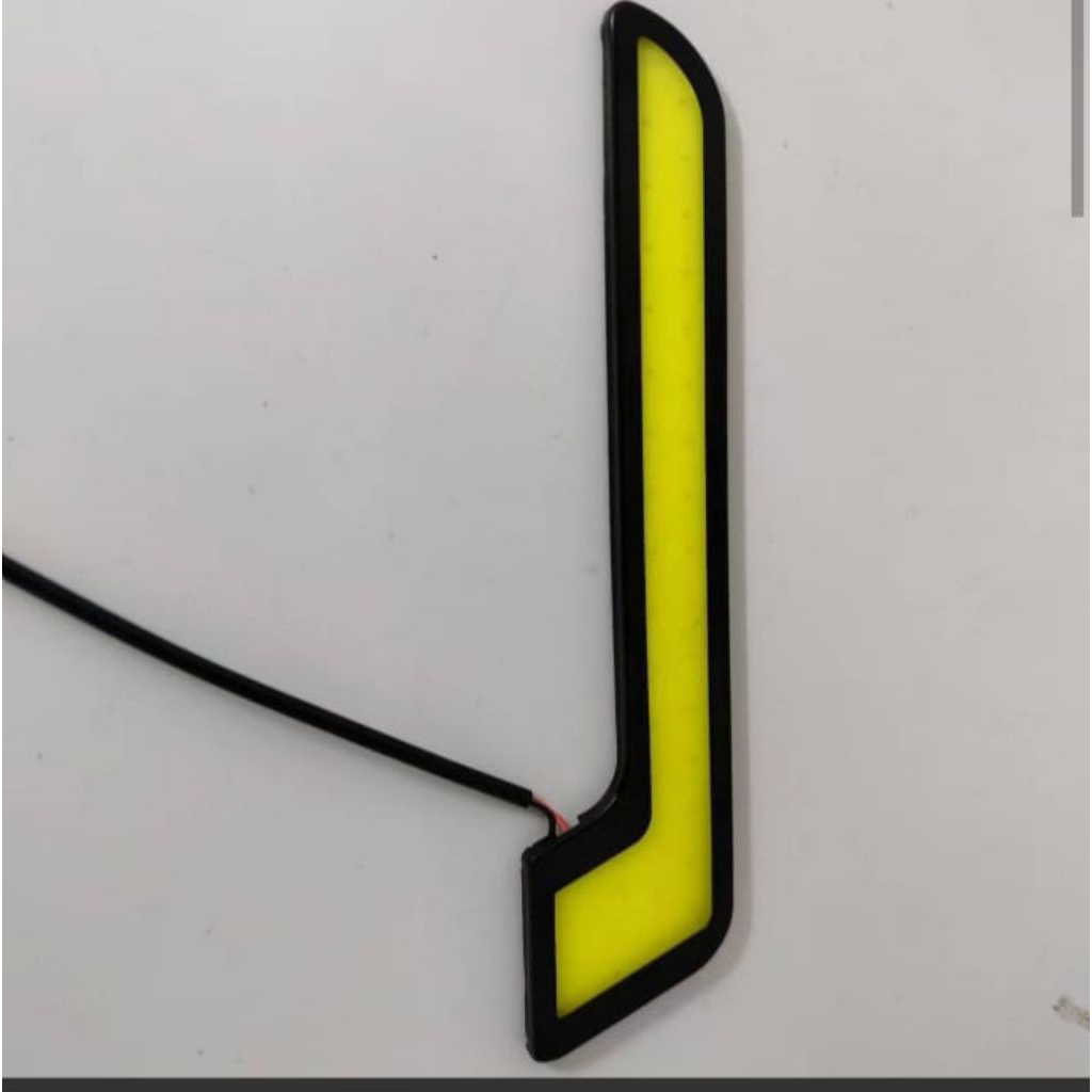 lampu kabut mobil DRL COB lampu bumper mobil
