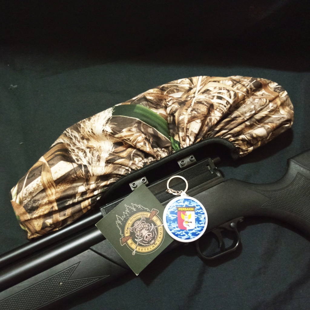 COVER TELESKOP WATERPROOF MOTIF CAMO PANJANG 40 CM / SARUNG TELESKOP ANTI AIR (SC2652)