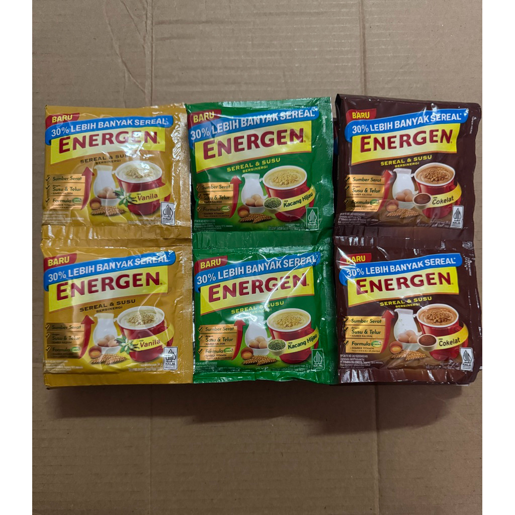 

Energen Renceng isi 10 Sachet
