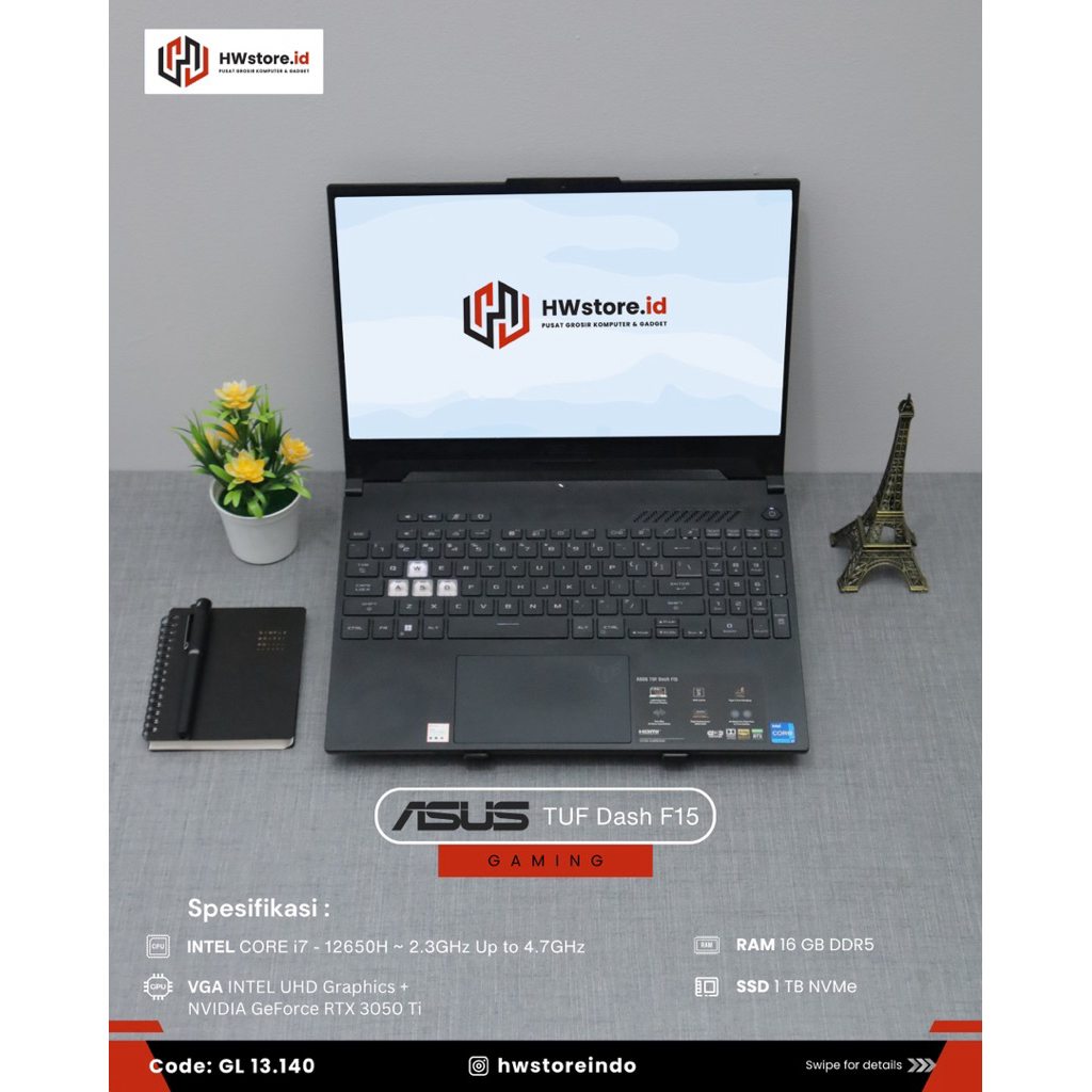 ASUS TUF Dash F15 - GX517ZE