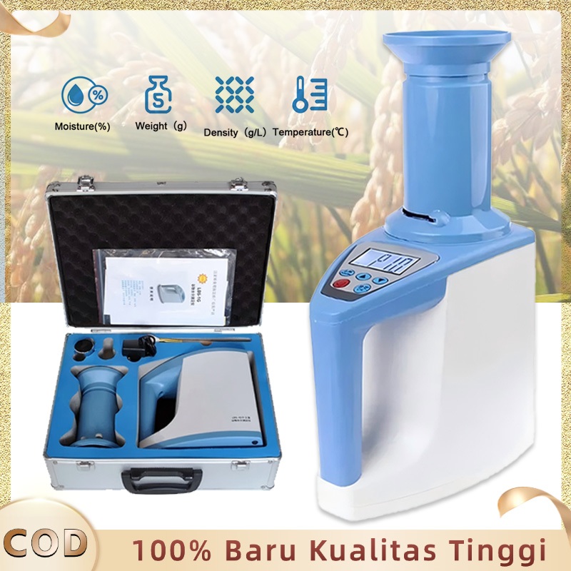 LDS-1G Moisture Meter Analyzer Alat Pengukur Kadar Air Jagung Tester Kadar Air Jagung Beras Gandum K