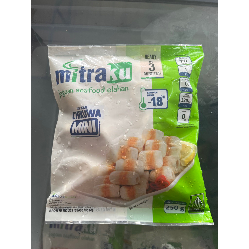 

Chikuwa Mitraku 250gr