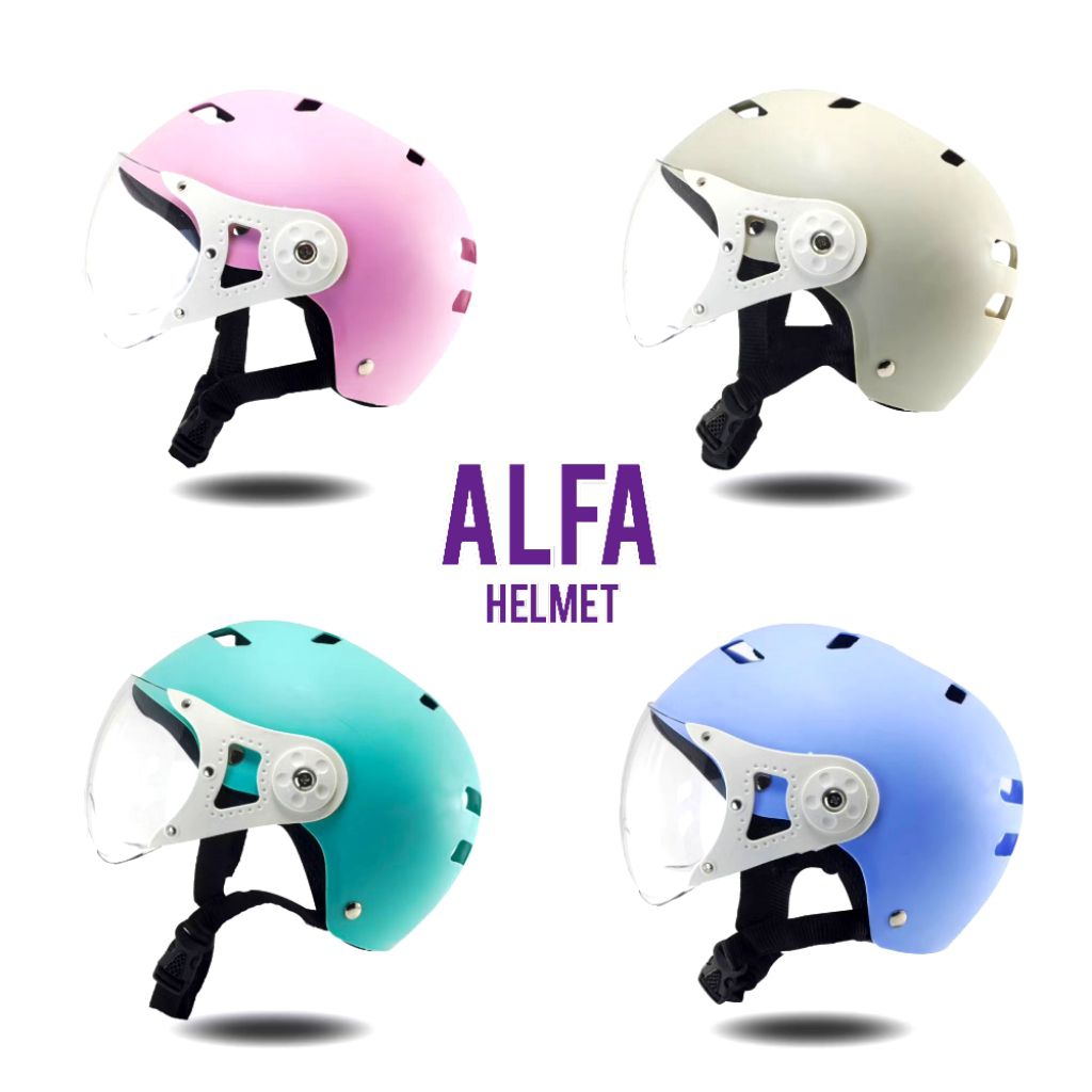Helm Sepeda Santai Terbaru / Helm Sepeda Listrik Minimalis / Helm Sepeda Listrik SNI KERENN • UNISEX