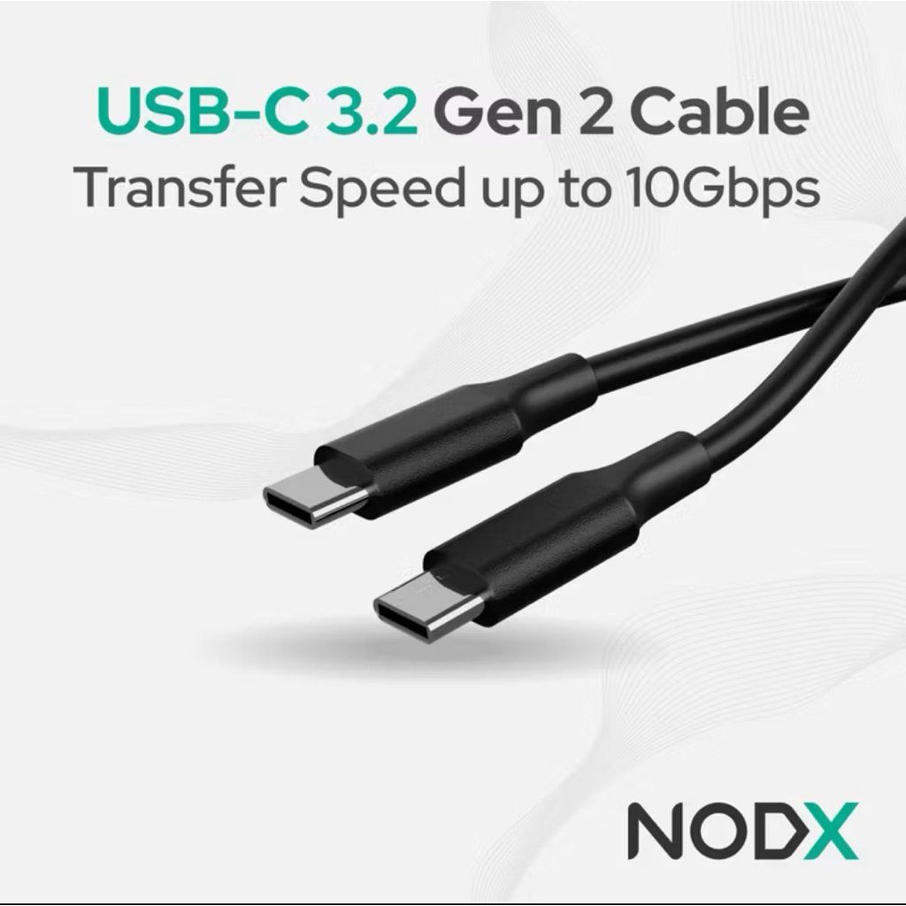 kabel pendek nodx 30cm usb 3.2 10gbps (BNOB)