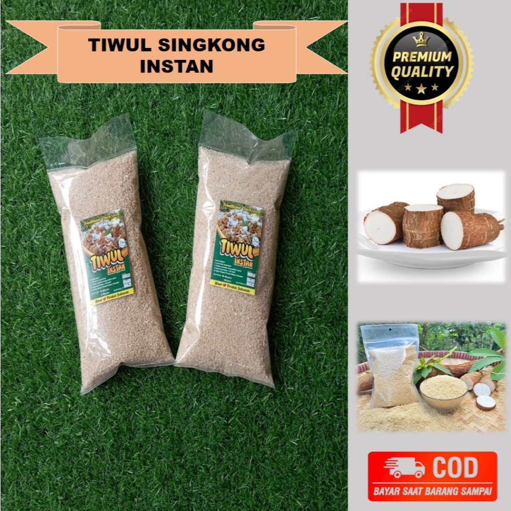 

Oyek singkong Tiwul Instan Makanan Sehat