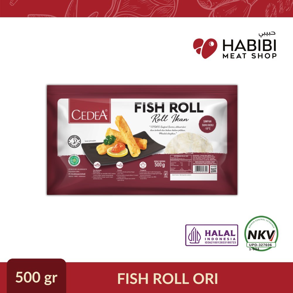 

CEDEA FISH ROLL ORI 500gr