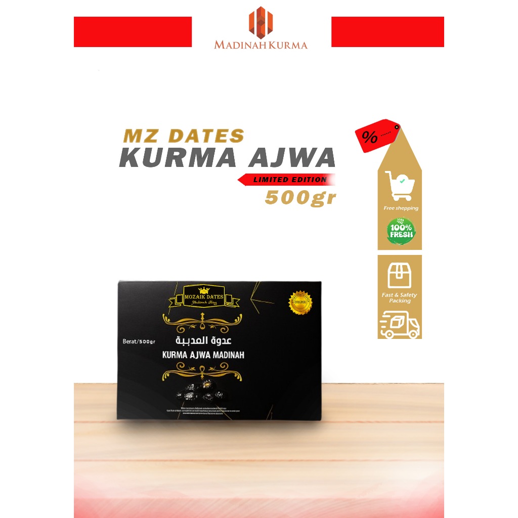 

Kurma Ajwa Mozaik Premium 500gr